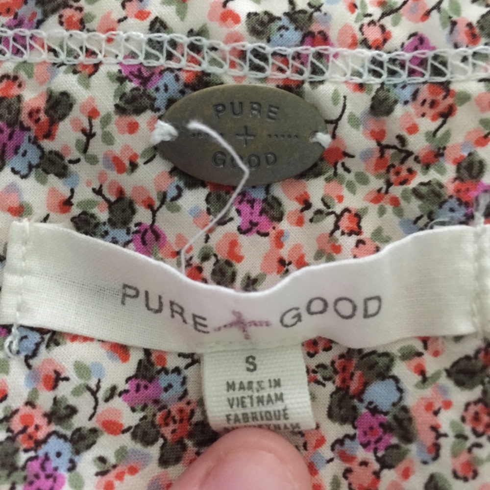Pure Good Red Striped Tank Top - Picture 2 of 4